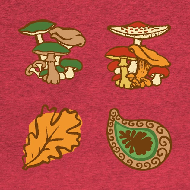 Autumn Stickers by lyricdesigns